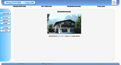 Desktop Screenshot of fewo.wachterhaus.com
